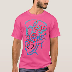 Befolgen Sie die Barttypografie der modischen Typo T-Shirt