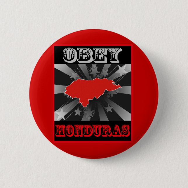 Befolgen Sie Honduras Button (Vorderseite)