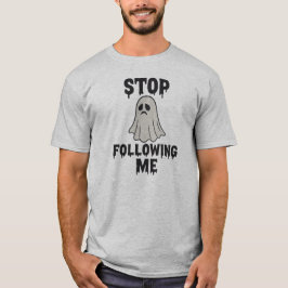 Befolgen Sie mich Funny Ghost Meme T-Shirt