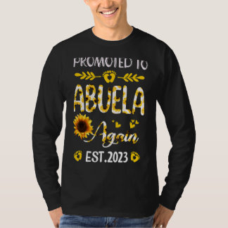 Befördert nach Abuela wieder 2023 Sonnenblume New T-Shirt