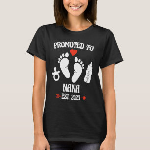 Befördert nach Nana 2023 zum ersten Mal neue Oma P T-Shirt