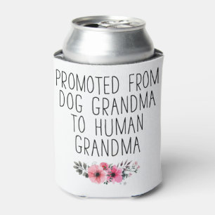Befördert nach Oma Funny Floral Dosenkühler