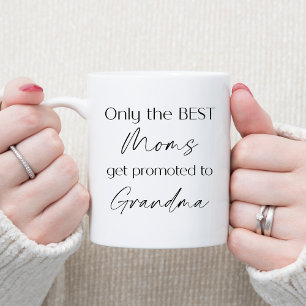 Befördert nach Oma   Neues Großmutter-Geschenk Kaffeetasse