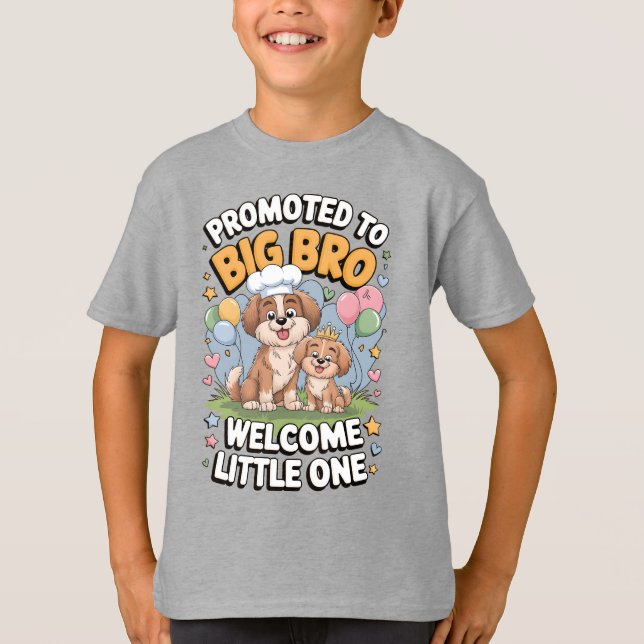 Befördert zu Big Bro, Big Brother T - Shirt (Vorderseite)
