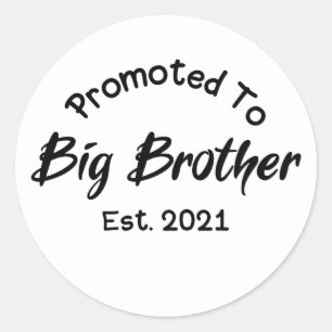 Befördert zu Big Brother Est 2021 Runder Aufkleber
