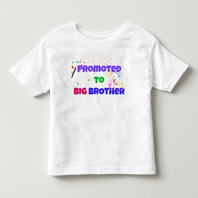 Befördert zu Big Brother Kleinkind T-shirt (Vorderseite)
