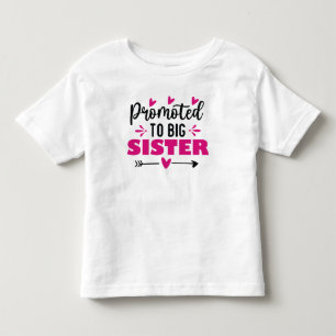 Befördert zu Big Sister Kleinkind T-shirt
