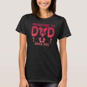 Befördert zu Daddy 2022 für New Daddy First Time D T-Shirt