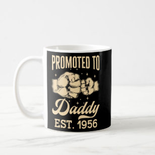 Befördert zu Daddy Est 1956 zum ersten Mal Vater V Kaffeetasse