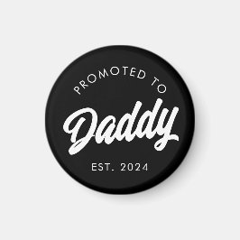Befördert zu Daddy New Dad Geschenk Vatertag Magnet