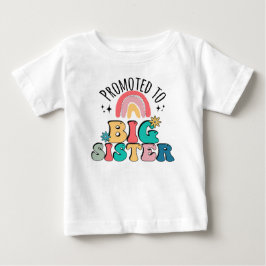 Befördert zu einer großen Schwester, Boho Design f Baby T-shirt