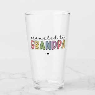 Befördert zu Großvater New Opad zu Geschenken Glas