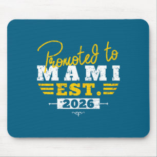 Befördert zu Mami est 2026 Herz neue Tante Reveal Mousepad
