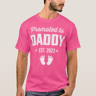 Befördert zu neuen Papa 2023 bald Vater Väter werd T-Shirt