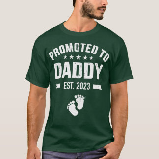 Befördert zu neuen Papa 2023 bald Vater Väter werd T-Shirt