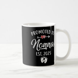 Befördert zu Nonna Est 2025 Funny erste Mutter Kaffeetasse