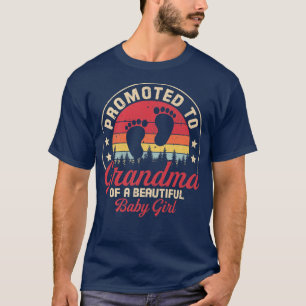 Befördert zu Oma eines schönen Baby Girl New G T-Shirt