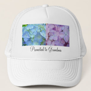 Befördert zu Oma-Hüten Großmutter Floral Truckerkappe