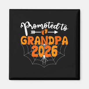 Befördert zu Opa 2026 Halloween Pregnancy Annou Magnet