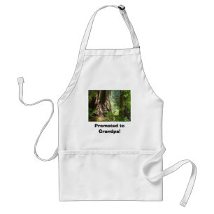 Befördert zu Opa! GRILLEN Koch Schürze Redwoods