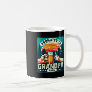Befördert zu Opa wieder Vater Funny Vater Vathers  Kaffeetasse