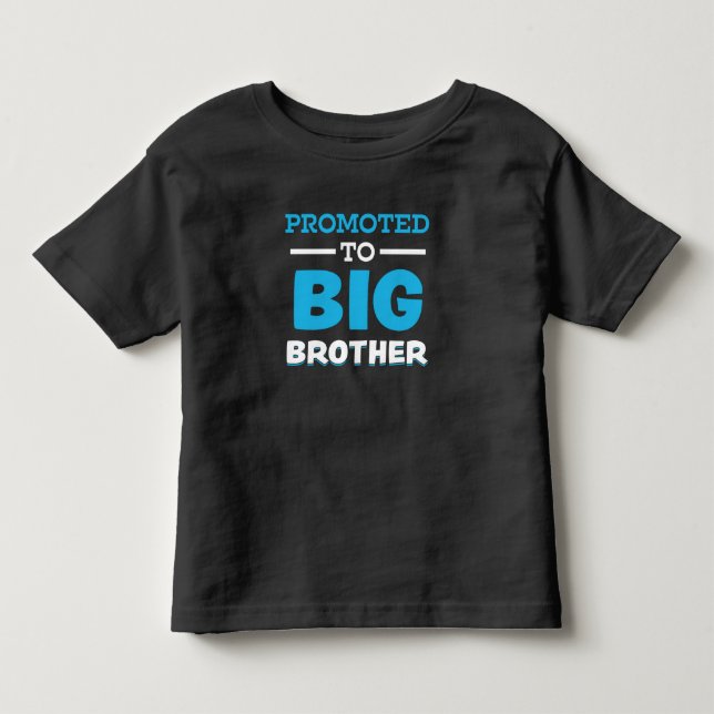 Befördert zum Big Brother Funny Jungs Shirt (Vorderseite)