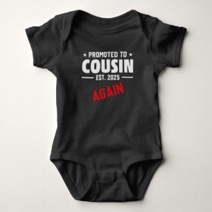 Befördert zum Cousin wieder Funny Gift für Baby Strampler