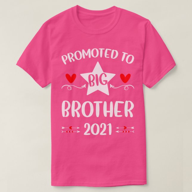 Befördert zum Großen Bruder 2021 T-Shirt (Design vorne)