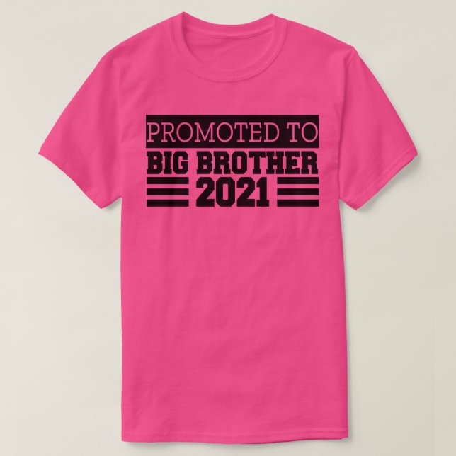 Befördert zum großen Bruder T-Shirt (Design vorne)