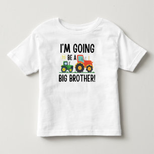 Befördert zum großen Bruder Traktor, Niedliche Far Kleinkind T-shirt