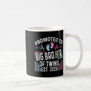 Befördert zum großen Bruder von Twins Est 2026 Bab Kaffeetasse
