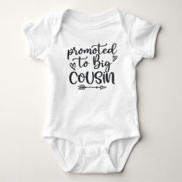 Befördert zum großen Cousin Baby Strampler