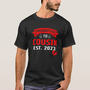 Befördert zum großen Cousin etabliert 2023 Funny N T-Shirt