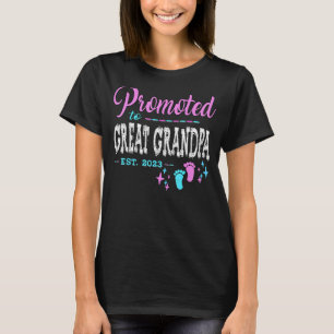 Befördert zum Großvater 2023 Reveal über Schwanger T-Shirt