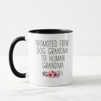Befördert zum menschlichen Oma vom Hund Oma Funny Tasse