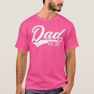 Befördert zum Papa est 2021 Vintag 1 T-Shirt