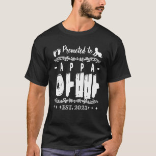 Befördert zum Vater 2023 in Koreanisch Hangul Hang T-Shirt