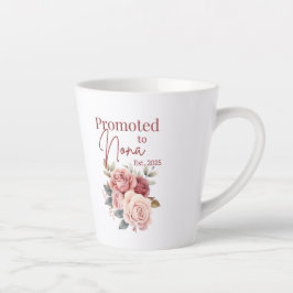 Befördert zur Nona Tasse - Großmutter-Blumengesche