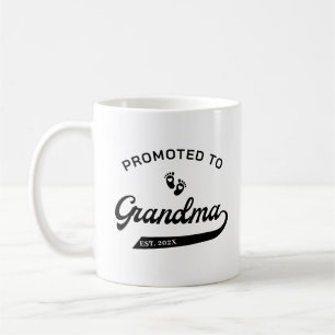 Befördert zur Oma-Schwangerschaft Ankündigung Tass Kaffeetasse