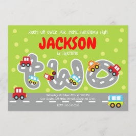 Beförderung 2. Geburtstag Einladung