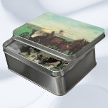 Beförderung am Rennplatz durch Edgar Degas, Vintag Puzzle<br><div class="desc">Die Beförderung an den Rassen (c1869-72) von Edgar Degas ist ein Vintages impressionistisches Kunstgemälde mit einem Säugling, das in einer Pferdekutsche sitzt. Die Familie ist auf der Rennstrecke, die für den Start des Pferderennens gewartet ist. Über den Künstler: Edgar Degas (1834-1917) gilt als einer der Gründer des Impressionismus, obwohl er...</div>