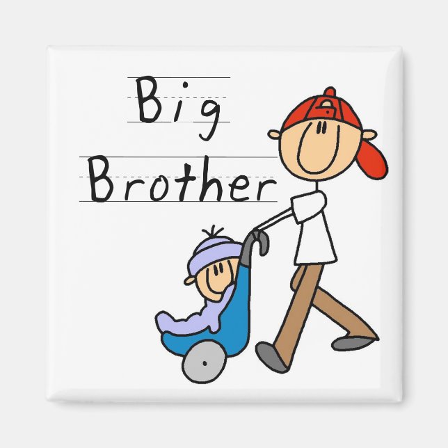 Beförderung von Big Brother Tshirts und Geschenken Magnet (Vorne)