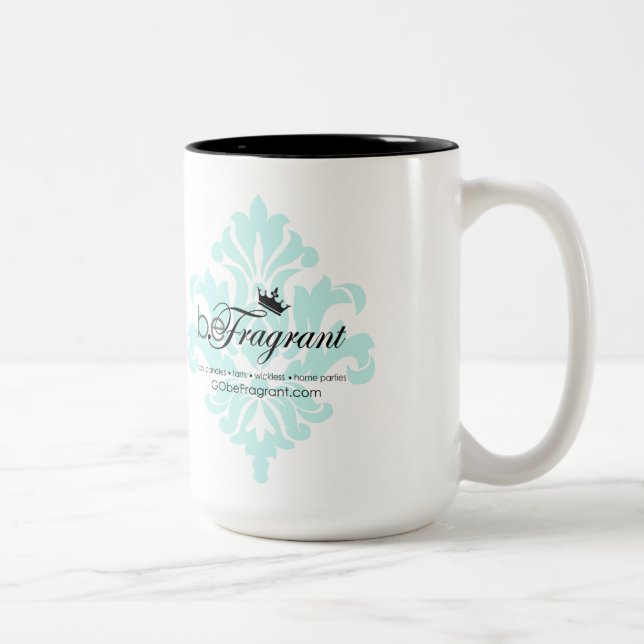 beFragrant Kaffee-Tasse Zweifarbige Tasse (Rechts)
