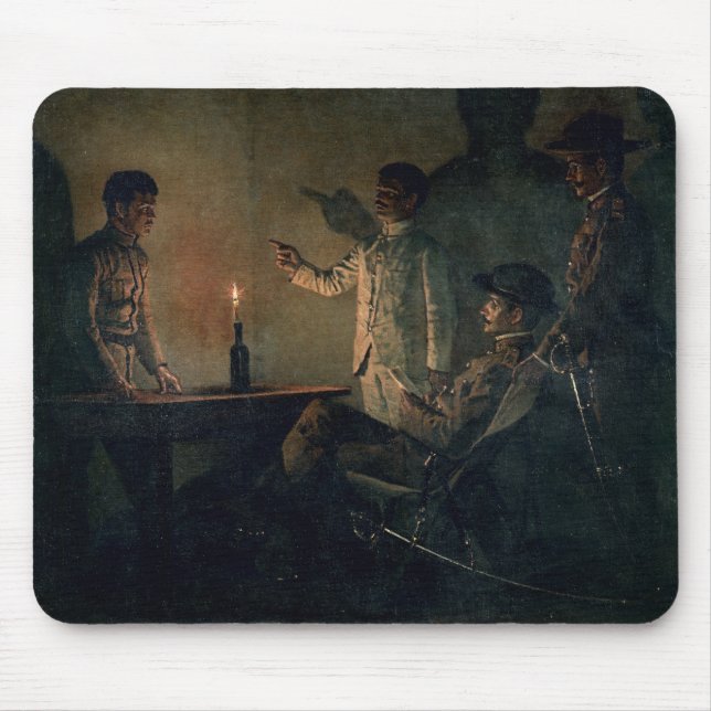 Befragung eines Fahnenflüchtigers Mousepad (Vorne)