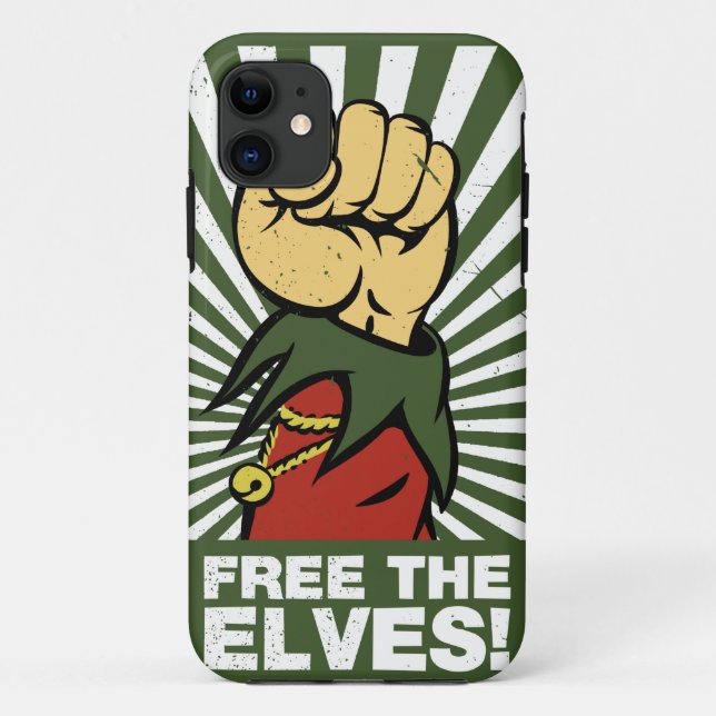 Befreie die Elfen! Case-Mate iPhone Hülle (Rückseite)