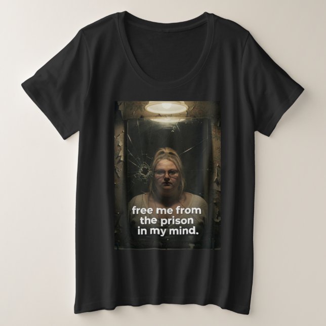 Befreie mich große größe T-Shirt (Design vorne)
