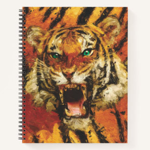 Befreie Mich Tiger Notizbuch