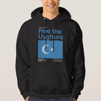 Befreit die Uiguren Hoodie