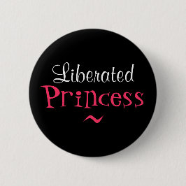 BEFREITE PRINZESSIN BUTTON