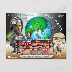 Befreiungseinsparungen Postkarte